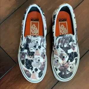 Vans x ASPCA Puppy slip ons